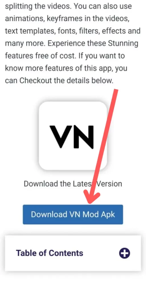Download VN Video Editor Mod Apk