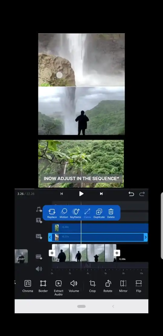 VN Video Editor Mod Apk Multi-Layer Layer  Timeline 4